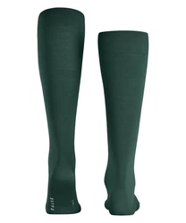 FALKE Kniestrümpfe ClimaWool Dunkelgrün/Grün