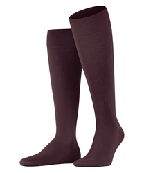 FALKE Kniestrümpfe ClimaWool Lila/Dunkelrot/Bordeaux/Rosa