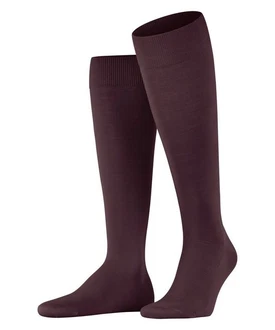 FALKE Kniestrümpfe ClimaWool Lila/Dunkelrot/Bordeaux/Rosa