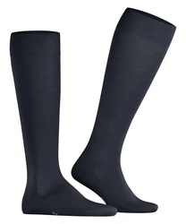 FALKE Kniestrümpfe ClimaWool Schwarz/Blau/Dunkelblau
