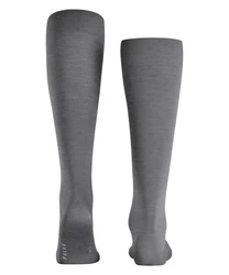 FALKE Kniestrümpfe ClimaWool Dunkelgrau/Grau