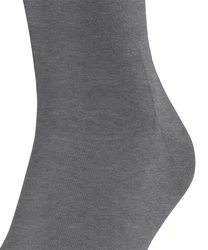 FALKE Kniestrümpfe ClimaWool Dunkelgrau/Grau