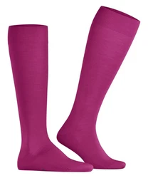 FALKE Kniestrümpfe ClimaWool Rosa/Lila