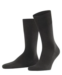 FALKE Socken ClimaWool Schwarz/Dunkelgrau/Grau