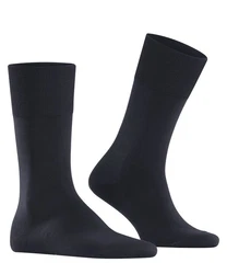 FALKE Socken ClimaWool Schwarz/Dunkelblau