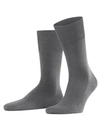 FALKE Socken ClimaWool Dunkelgrau/Grau