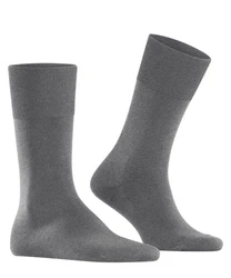FALKE Socken ClimaWool Dunkelgrau/Grau