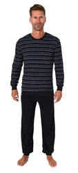Normann Pyjama Herren Schlafanzug 