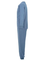Lucky Schlafanzug Pyjama Set Langarm 