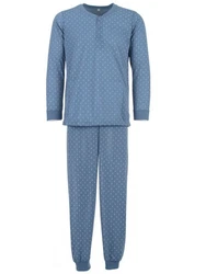 Lucky Schlafanzug Pyjama Set Langarm 