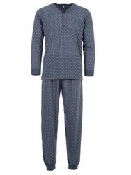 Lucky Schlafanzug Pyjama Set Langarm 