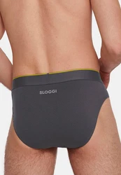 sloggi Slip 2er Pack EVER Airy Dunkelgrau/Grau/Dunkelgrün/Dunkelblau/Khaki