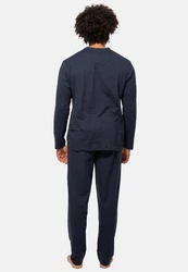 Ammann Pyjama Extra Light Cotton Set Dunkelblau