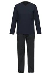 Ammann Pyjama Extra Light Cotton Set Dunkelblau