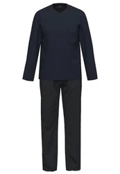 Ammann Pyjama Extra Light Cotton Set Dunkelblau