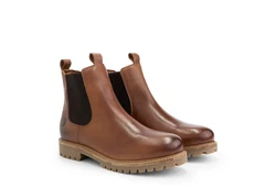 Travelin' Rosseland Men Chelseaboots Cognac