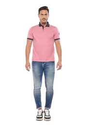Poloshirt POLO SHIRT NOVIL (SHORT SLEEVE) mit lssigen Kontrastdetails