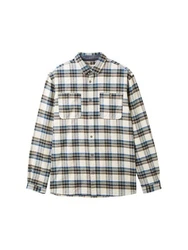 TOM TAILOR Hemd Blau/Beige/Grau/Dunkelblau/Hellblau/Khaki