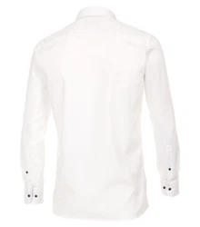 CASAMODA Businesshemd Modern Fit Kentkragen Weiß/Creme