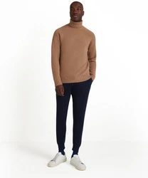 FALKE Strickpullover Beige/Braun/Khaki/Schwarz