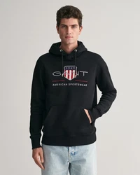 Gant Hoodie REG ARCHIVE SHIELD HOODIE schwarz