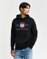 Gant Hoodie REG ARCHIVE SHIELD HOODIE schwarz