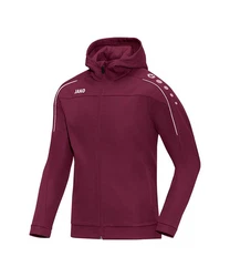 Jako Sweatjacke Classico Kapuzenjacke Dunkelrot/Lila/Bordeaux/Rosa/Rot