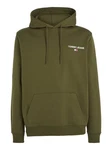 Tommy Jeans Kapuzensweatshirt TJM REG ENTRY GRAPHIC HOODIE Dunkelgrün/Grün
