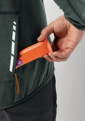 Jack Wolfskin Fahrradjacke MOROBBIA FZ Dunkelgrün/Grün