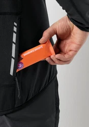 Jack Wolfskin Fahrradjacke MOROBBIA FZ Schwarz/Gelb/Dunkelgrau/Grau