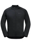 Jack Wolfskin Fahrradjacke MOROBBIA FZ Schwarz/Gelb/Dunkelgrau/Grau