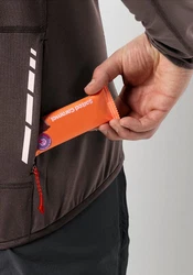 Jack Wolfskin Fahrradjacke MOROBBIA FZ Grau/Braun