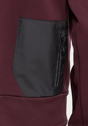 Jack Wolfskin Fahrradjacke BIKE COMMUTE JKT Dunkelrot/Bordeaux/Rot