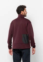Jack Wolfskin Fahrradjacke BIKE COMMUTE JKT Dunkelrot/Bordeaux/Rot