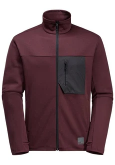 Jack Wolfskin Fahrradjacke BIKE COMMUTE JKT Dunkelrot/Bordeaux/Rot