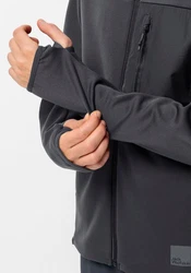 Jack Wolfskin Fahrradjacke BIKE COMMUTE JKT Dunkelgrau/Schwarz/Grau/Dunkelblau