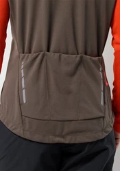 Jack Wolfskin Fahrradjacke MOROBBIA FZ L/S Orange/Rot