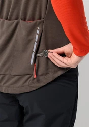 Jack Wolfskin Fahrradjacke MOROBBIA FZ L/S Orange/Rot