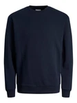 JACK & JONES Sweatshirt JJEBradley Dunkelblau