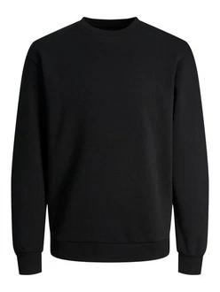 JACK & JONES Sweatshirt JJEBradley Schwarz