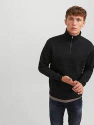 Jack & Jones JJEBRADLEY Pullover Schwarz/Khaki/Beige