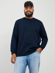 Jack & Jones PlusSize Sweatshirt JJEBradley Dunkelblau
