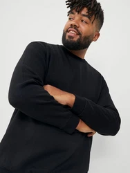 Jack & Jones PlusSize Sweatshirt JJEBradley Schwarz