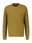 LERROS Rundhalspullover Crewneck Dunkelgrün/Braun/Gelb/Grün/Khaki