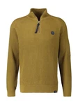 LERROS Strickpullover Troyer Gelb/Dunkelgrün/Braun/Khaki