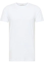 Eterna Rundhalsshirt Weiß/Grau/Creme