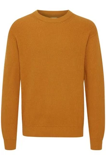 !Solid Strickpullover SDGIA Orange/Gelb/Braun !Solid Strickpullover SDGIA Orange/Gelb/Braun