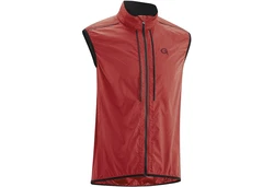 Gonso Fahrradjacke Windbreaker Bike Cancano Rot/Dunkelrot