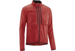 Gonso Fahrradjacke Windbreaker Bike Cancano Rot/Dunkelrot