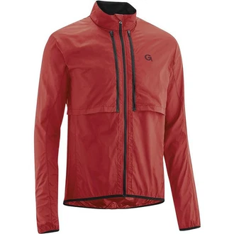 Gonso Fahrradjacke Windbreaker Bike Cancano Rot/Dunkelrot